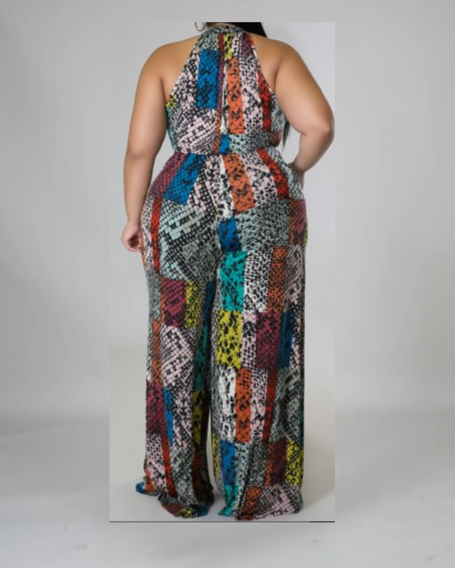 Vibrant Mosaic Jumpsuit