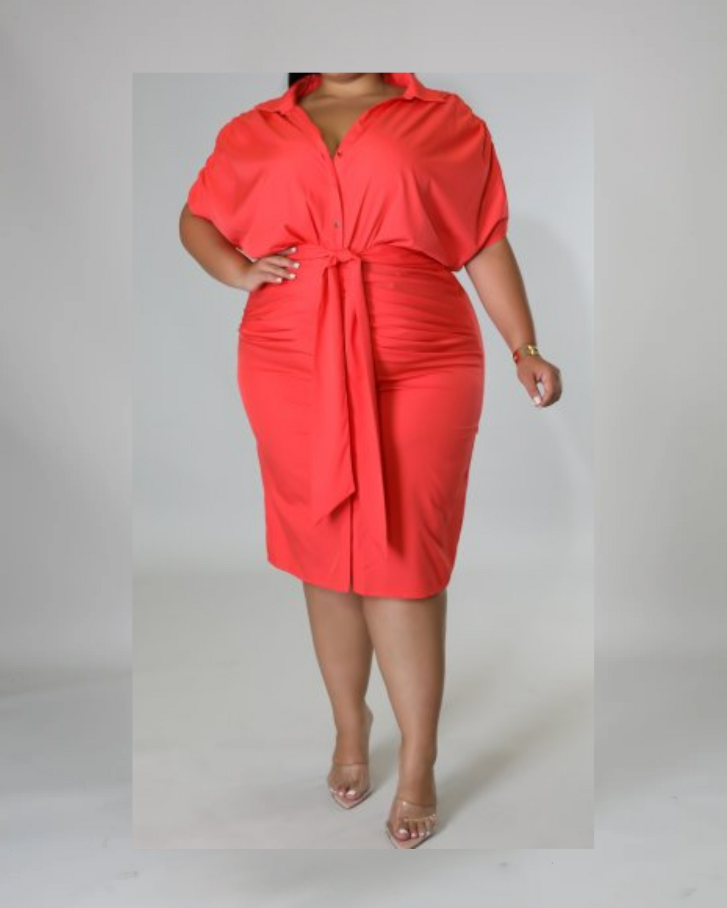 Scarlet Sophistication Dress
