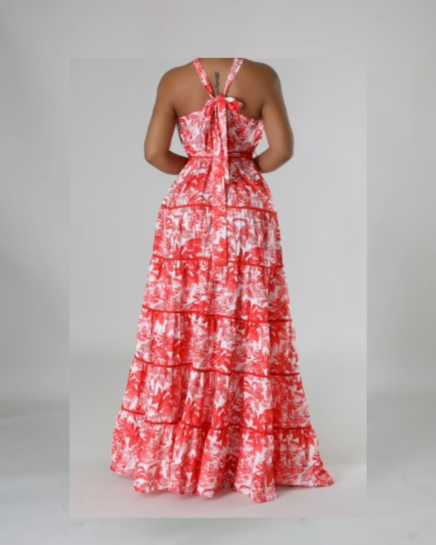 Tropical Sunset Maxi Dress