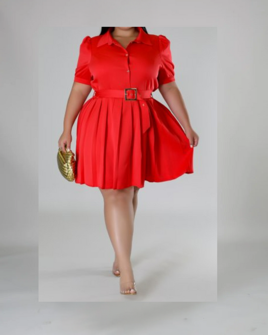 Fiery Passionate Pleats