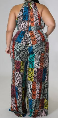 Vibrant Mosaic Jumpsuit