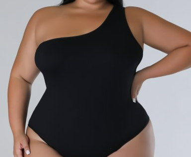 Sleek Asymmetry Bodysuit