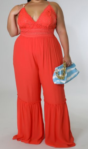 Mint To Be Crochet Jumpsuit